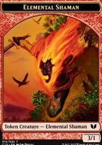 (image for) Elemental Shaman // Shapeshifter Double-Sided Token